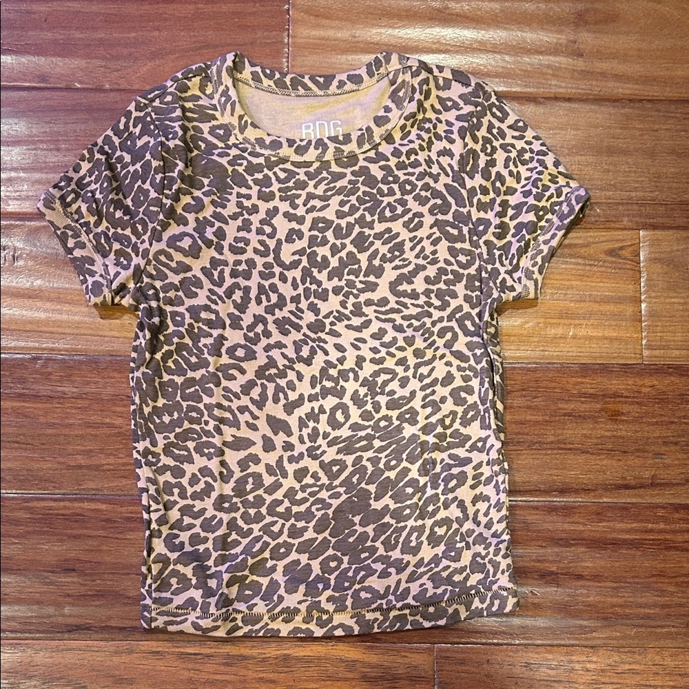 Leopard Print  Shirt